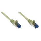 Good Connections Patchkabel Cat. 6a S/FTP, PiMF halogenfrei 500MHz grau 3m