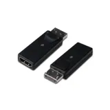 Digitus DisplayPort Adapter DP zu HDMI A Full HD St./Bu. schwarz