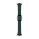 Apple Watch 40mm Modernes Lederarmband Waldgrün large