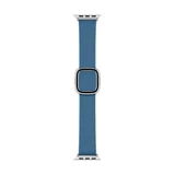 Apple Watch 40mm Modernes Lederarmband Cape Cod Blau medium