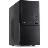 Inter-Tech Micro Tower Gehäuse IT-6865 Schwarz 2xUSB 3.0