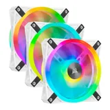 Corsair iCUE QL120 RGB Gehäuse Lüfter 3er-Pack in Weiß mit Lighting Node 120mm 