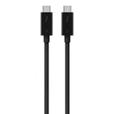 Belkin Thunderbolt 3-Kabel USB-C-/USB-C 40 Gbit/s 100W 0.8m schwarz