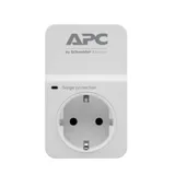 APC SurgeArrest Essential 1-fach Schuko Überspannungsschutz (PM1W-GR) 