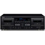 TEAC W-1200 Doppel-Kassettendeck USB-Ausgang schwarz