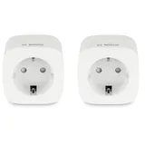 Bosch Smart Home Smart Plug - Zwischenstecker kompakt, 2er Pack