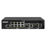 QNAP QSW-M2108R-2C Switch Managed 8 port 2.5Gbps, 2 port 10Gbps SFP+/ NBASE-T 