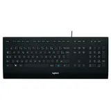 Logitech K280e Kabelgebundene Tastatur Schwarz