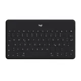 Logitech Keys-To-Go Kabellose Tastatur Schwarz