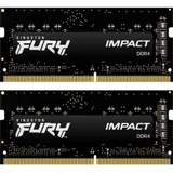 32GB (2x16GB) KINGSTON FURY Impact DDR4-2666 CL15 RAM Gaming Notebookspeicher 