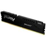 16GB (1x16GB) KINGSTON FURY Beast Black DDR5-5600 CL40 RAM Gaming Speicher