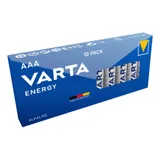 VARTA Energy Batterie Mignon AAA LR3 10er Retail Box 04103229410