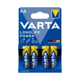 VARTA Longlife Power Batterie Mignon AA LR6 4er Blister