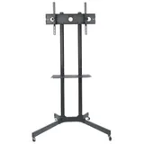 Techly TV Wagen für LCD LED TV 30"-65", mit Ablage