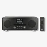 Lenco DIR-260BK Internetradio WLAN mit DAB+, Bluetooth & CD; Schwarz