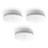 Bosch Smart Home Rauchwarnmelder II Rauchmelder /Alarmsirene, 3er Pack