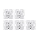 Homematic IP Rollladenaktor für Markenschalter - Unterputz HmIP-BROLL • 5er Pack
