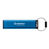 Kingston 32 GB IronKey Keypad 200 Verschlüsselter USB-Stick Metall USB 3.2 Gen1