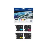 Brother LC985 Druckerpatrone Multipack (schwarz, gelb, cyan, magenta)