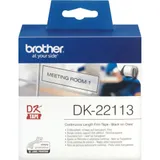 Brother DK-22113 Endlosetiketten (Film) – transparent, 62 mm x 15,24 m