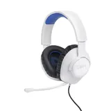 JBL Quantum 100P Over-Ear-Gaming-Headset, Weiß/Blau