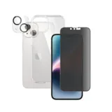 PanzerGlass für iPhone 14 Bundle Privacy Glass+Case 
