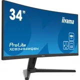 iiyama ProLite XCB3494WQSN-B5 86,4cm (34") UWQHD VA Curved Monitor HDMI/DP/USB-C