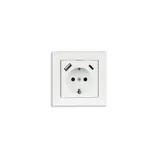 Kabelmeister Einbausteckdose 1-fach m. Schnelllader (20W, PD3.0), USB, weiß