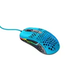 Cherry XTRFY M42 RGB kabelgebundene Gaming Maus USB Miami Blue 