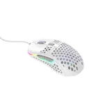 Cherry XTRFY M42 RGB kabelgebundene Gaming Maus USB White