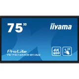 iiyama ProLite TE7514MIS-B1AG 189cm (75") 4K UHD VA Touch Monitor HDMI/DP/USB-C