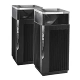 ASUS ZenWiFi Pro ET12 AXE11000 2er Pack Whole-Home-Mesh-WiFi Schwarz