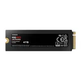 Samsung 990 PRO NVMe SSD 4 TB M.2 PCIe 4.0 3D-NAND TLC mit Kühlkörper
