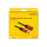 Delock Verlängerungskabel USB 3.0 Typ-A Stecker > USB 3.0 Typ-A Buchse 1 m