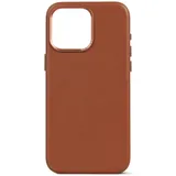 Decoded Leather Backcover für iPhone 15 Pro Max Tan