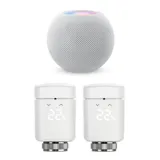 Eve Thermo - smartes Heizkörperthermostat, 2er Pack mit HomePod mini
