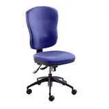 eurokraft pro Operator-Drehstuhl mit Punktsynchron-Mechanik, blau