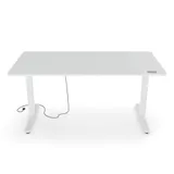 Yaasa elektrisch höhenverstellbarer Schreibtisch Desk Pro 2 - 160x80cm -Offwhite