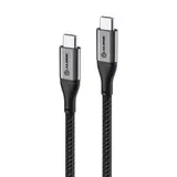 ALOGIC Super Ultra USB 2.0 USB-C-auf-USB-C-Kabel 1,5m grau