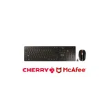 Cherry DW 9100 SLIM schwarz + McAfee Total Protection 1Y 3 User