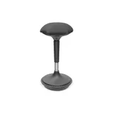 DIGITUS Ergonomischer Hocker / Stehhilfe, höhenverstellbar mit Gasdruckfeder