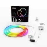 twinkly Smarte, flexibler LED Schlauch FLEX mit RGB LED , 2 Meter, weiß, WiFi