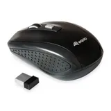 EQUIP 245104 Kabellose optische Reisemaus mit 4 Tasten, Black