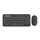 Logitech Pebble 2 Combo Graphite - Multi-Device Bluetooth®-Combo 