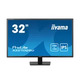 iiyama ProLite X3270QSU-B1 80.0cm (31.5") WQHD IPS Monitor HDMI/DP/USB 3ms