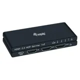EQUIP 332716 Ultra-Slim 2-Port HDMI 2.0 Splitter