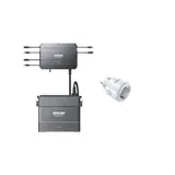 Zendure SolarFlow 1200 Bundle Smart PVHub 1200 Laderegler + AB2000 Batteriemodul +  Zendure ZDSATP16 Smart Plug Steckdose
