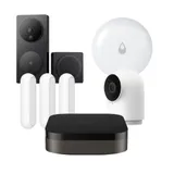Aqara Starter Set Sicherheit • Kontakte, Sensoren • Türklingel G4 • Kamera G2H Pro • Hub M3