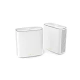 ASUS ZenWiFi XD6 AX5400 2er Set Weiß kombinierbarer Router Home Mesh WiFi 6 System