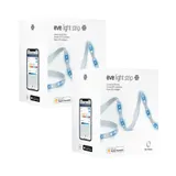 Eve Light Strip - smarter LED-Lichtstreifen wh/farbig dimmbar Apple HomeKit • 2er Pack